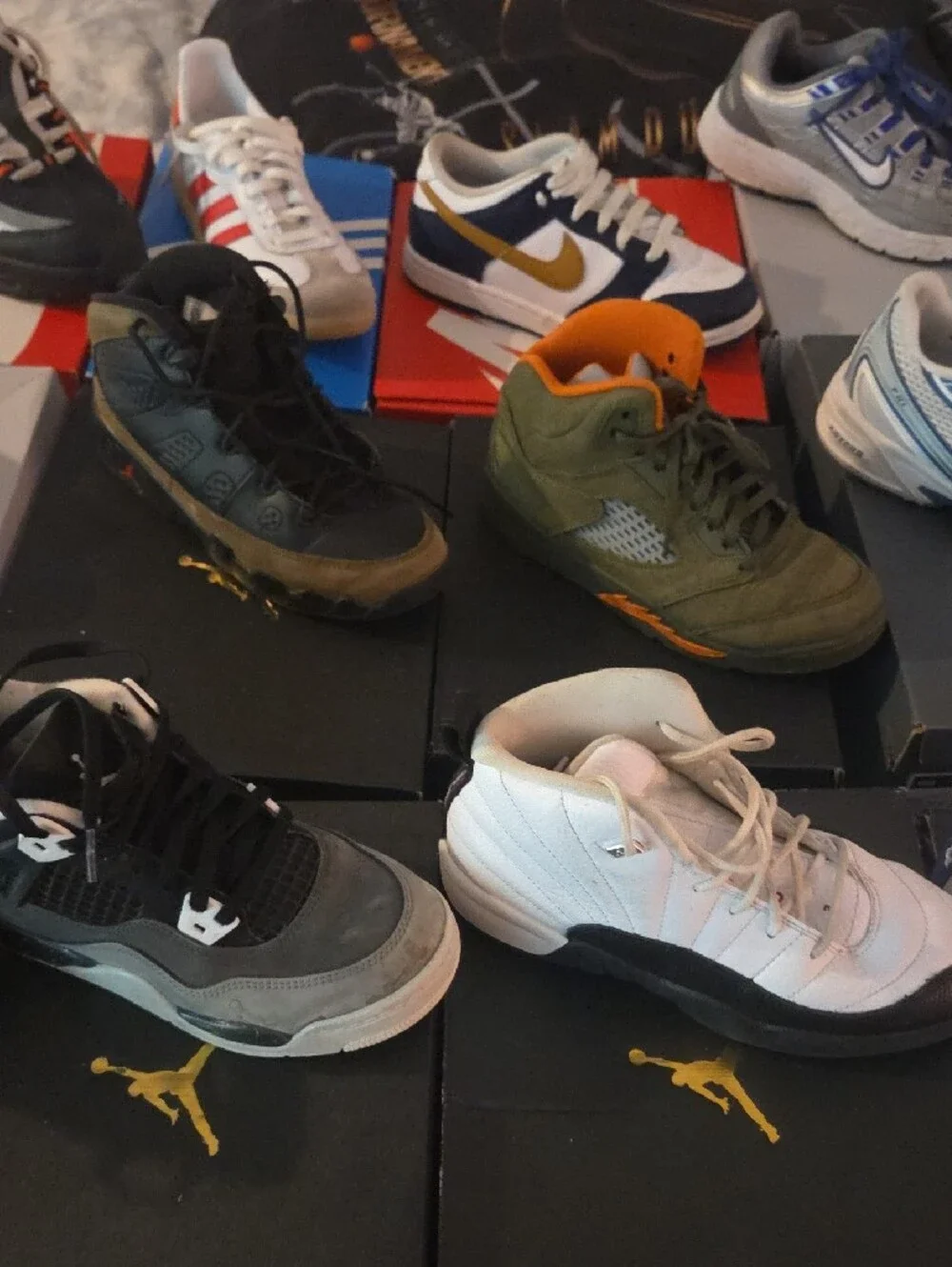 Boys Retro Jordans, Nike Air Max and New Balance